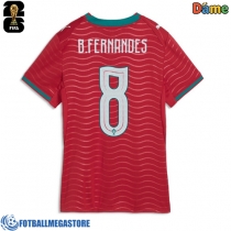 Fotballdrakt Dame Portugal Bruno Fernandes #8 Hjemmedrakt VM 2026 Kortermet